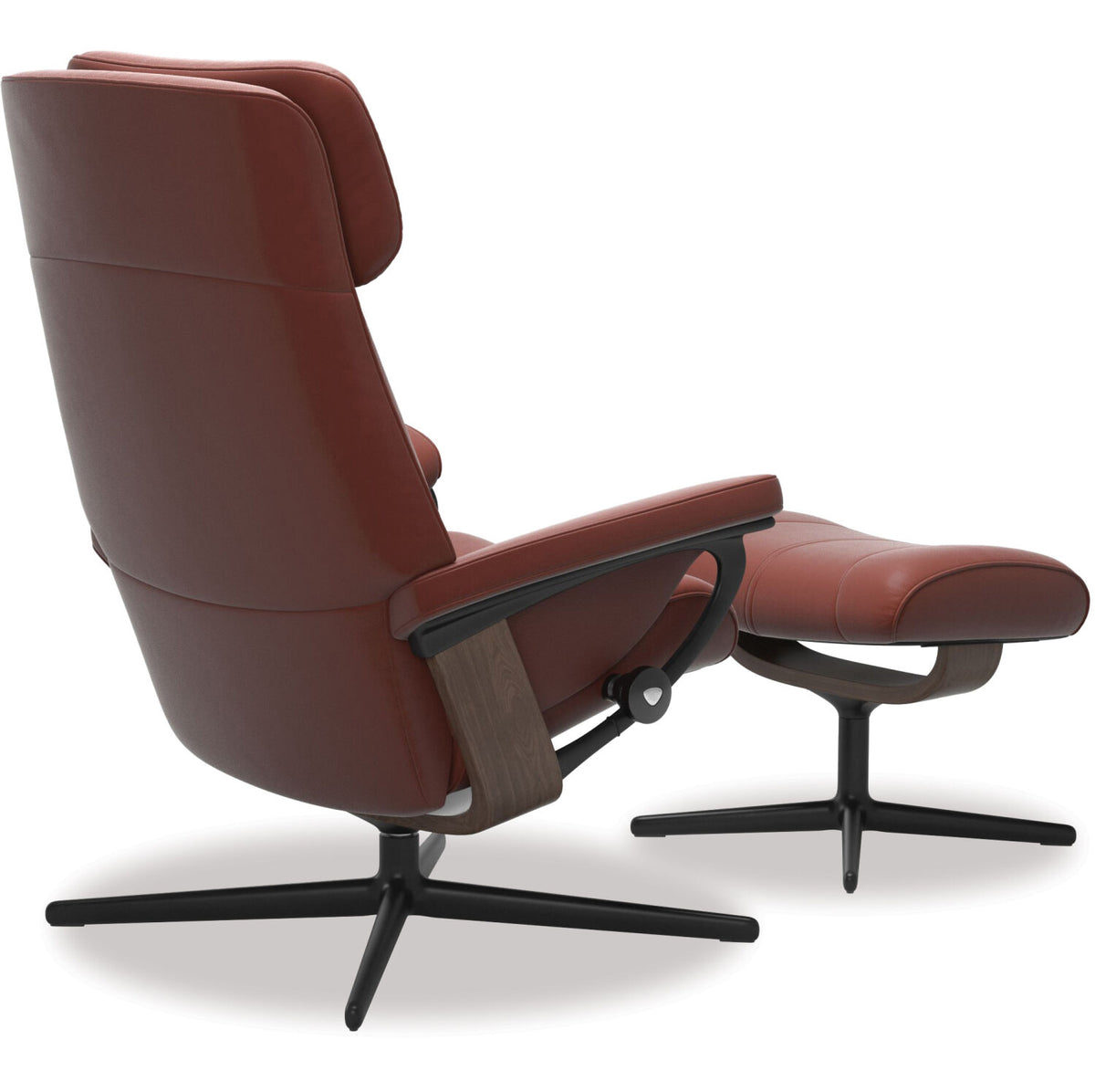 Stressless Paul - Medium Dark Henna,cross Base,Black Matt,Walnut