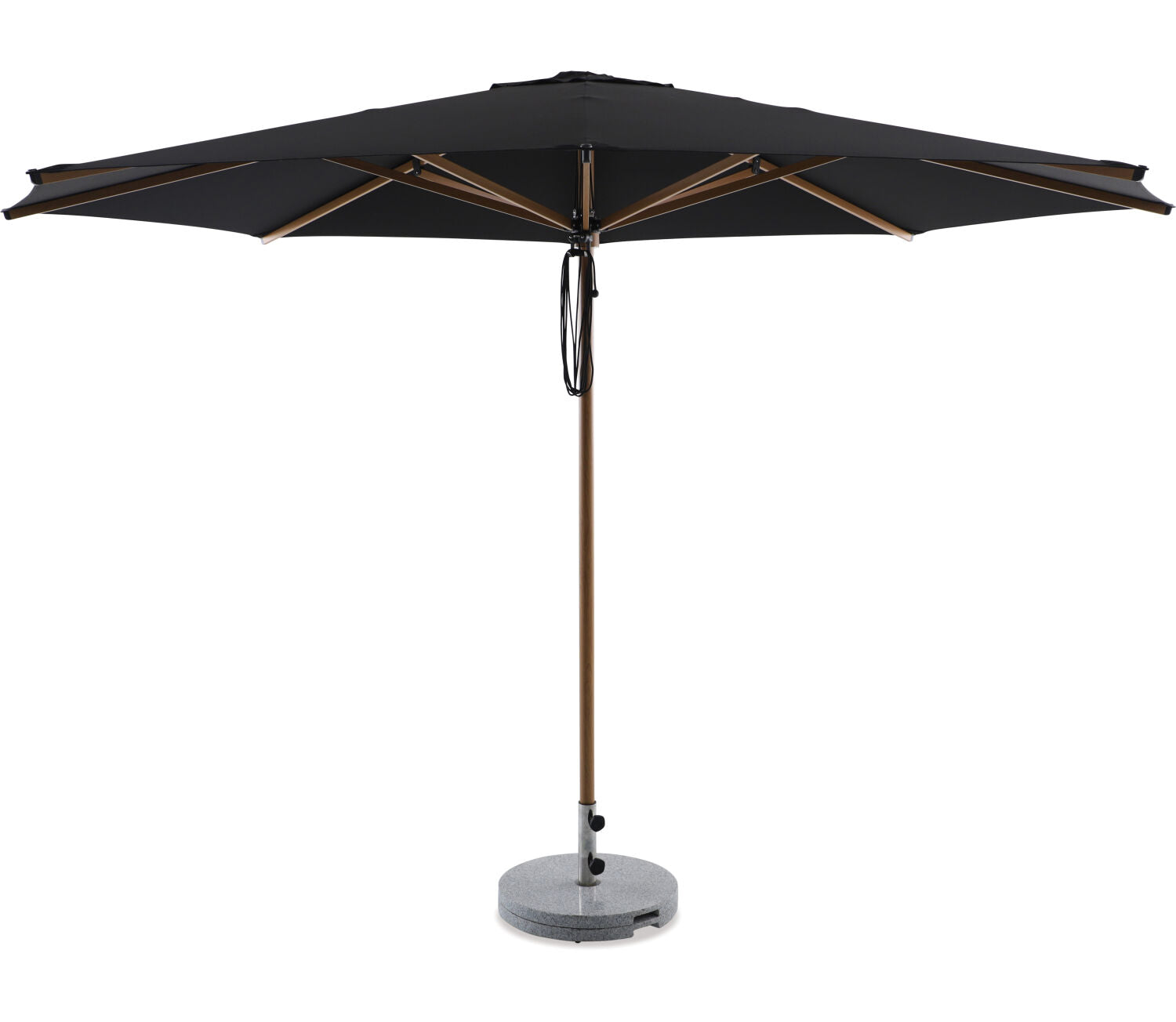 Coast Round Umbrella 3.5m Black
