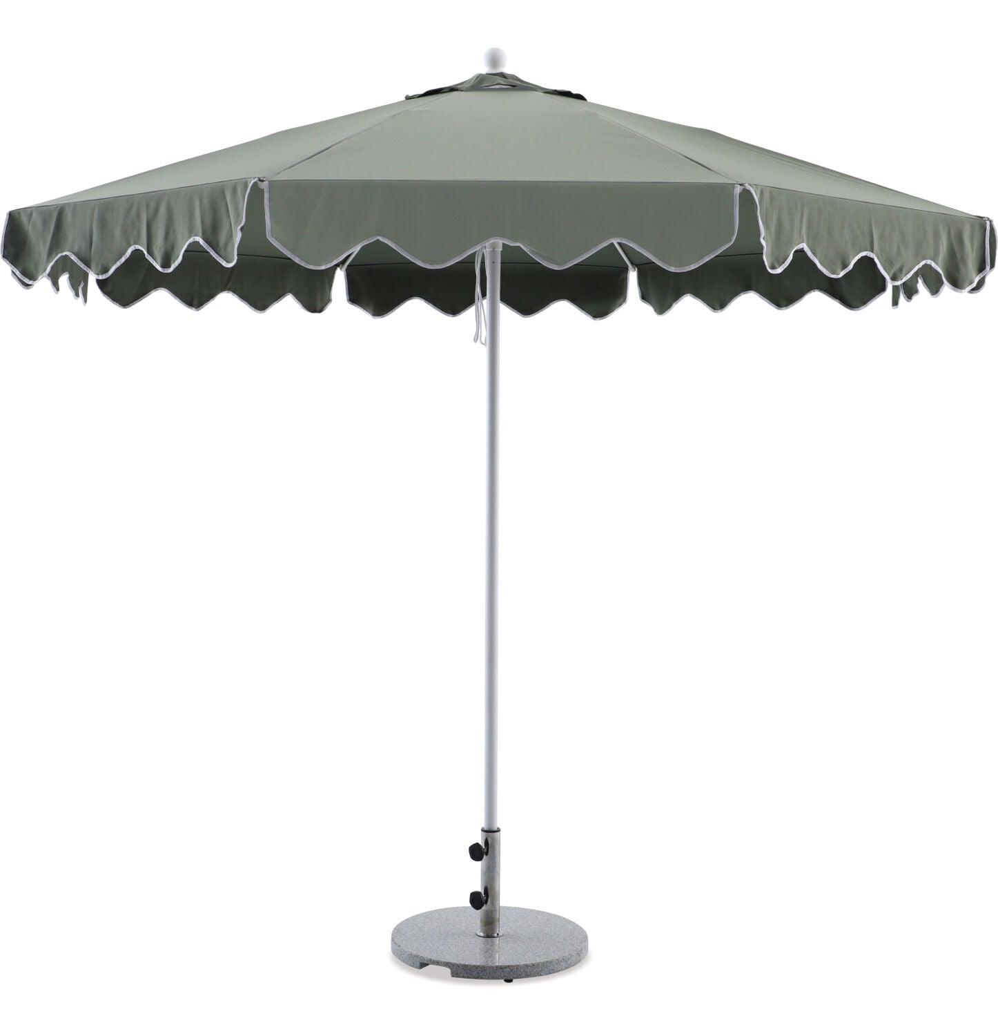 Zest Round Umbrella Olive Green 2.7m