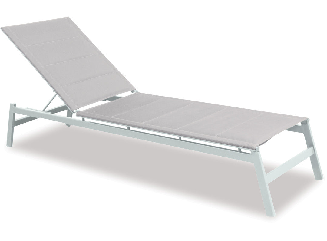 Boston Sunlounger White