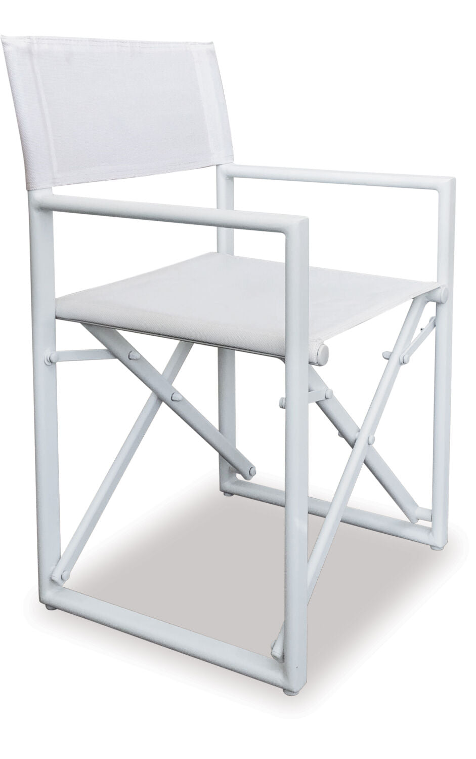 Director Folding Chair White