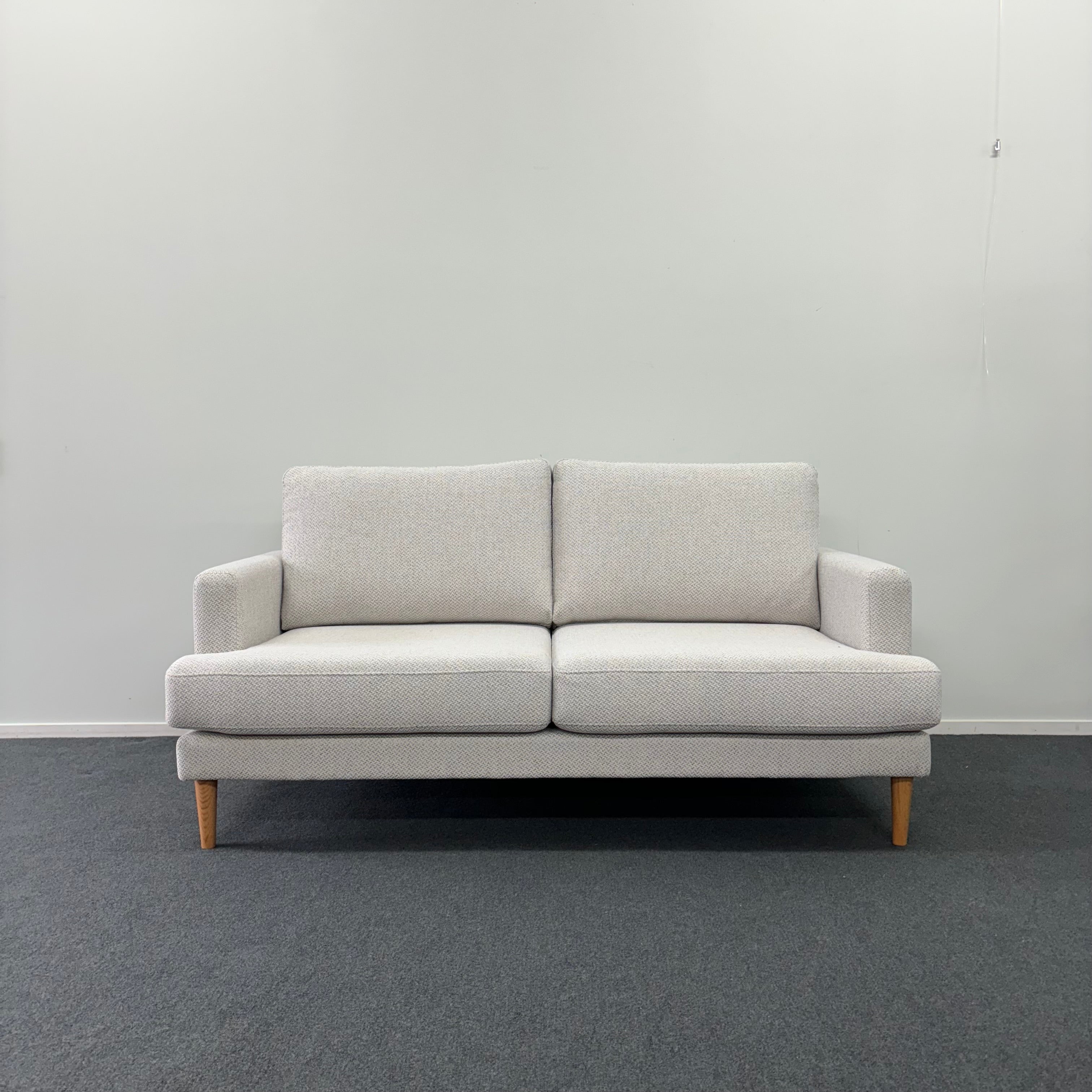 Alex 2.5 Seater - Charles Parsons Loft Silver Streak