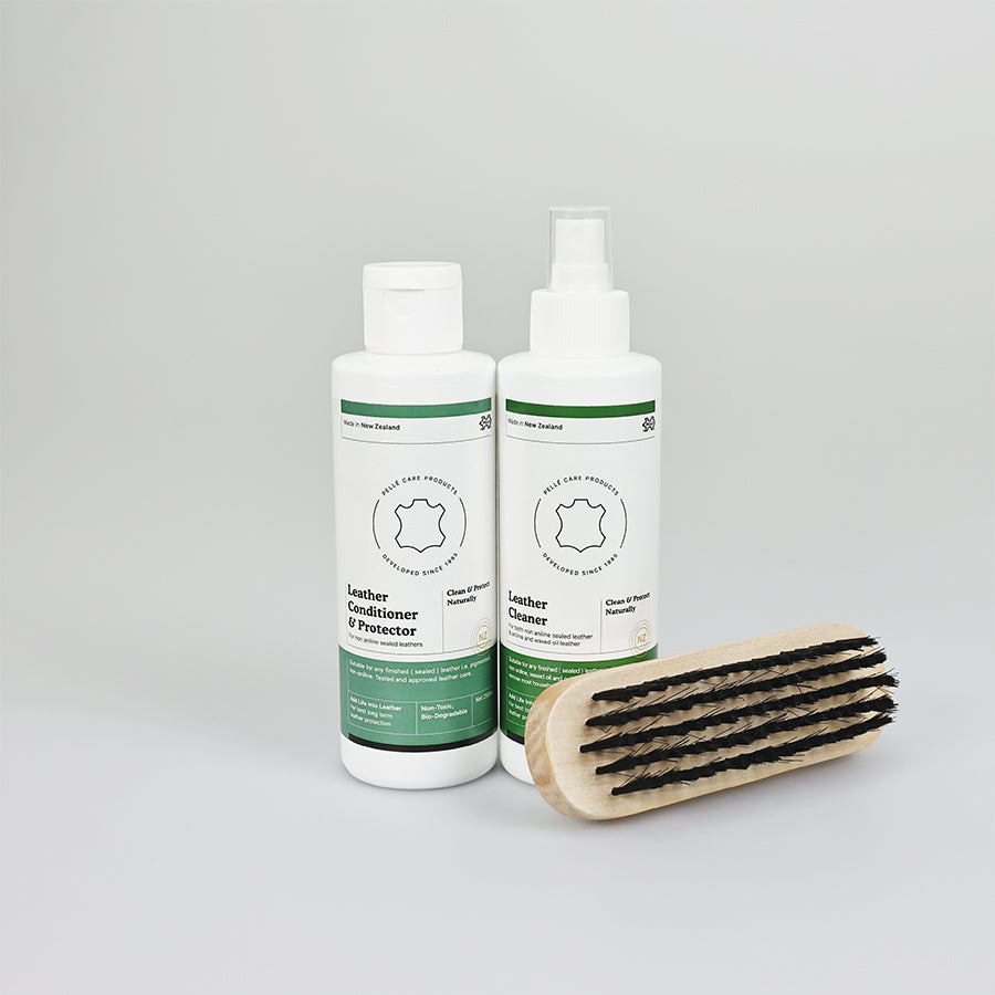 Pelle Cleaner/protector Kit