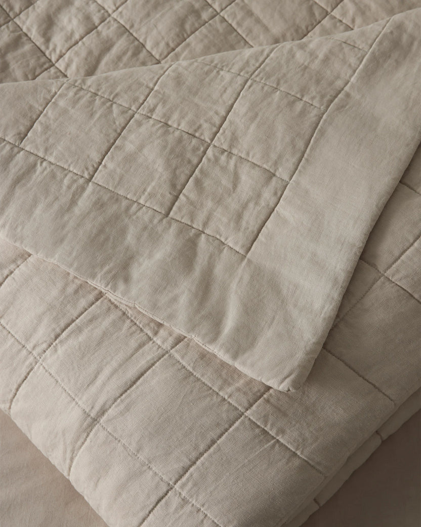 Ravello Coverlet, Bone
