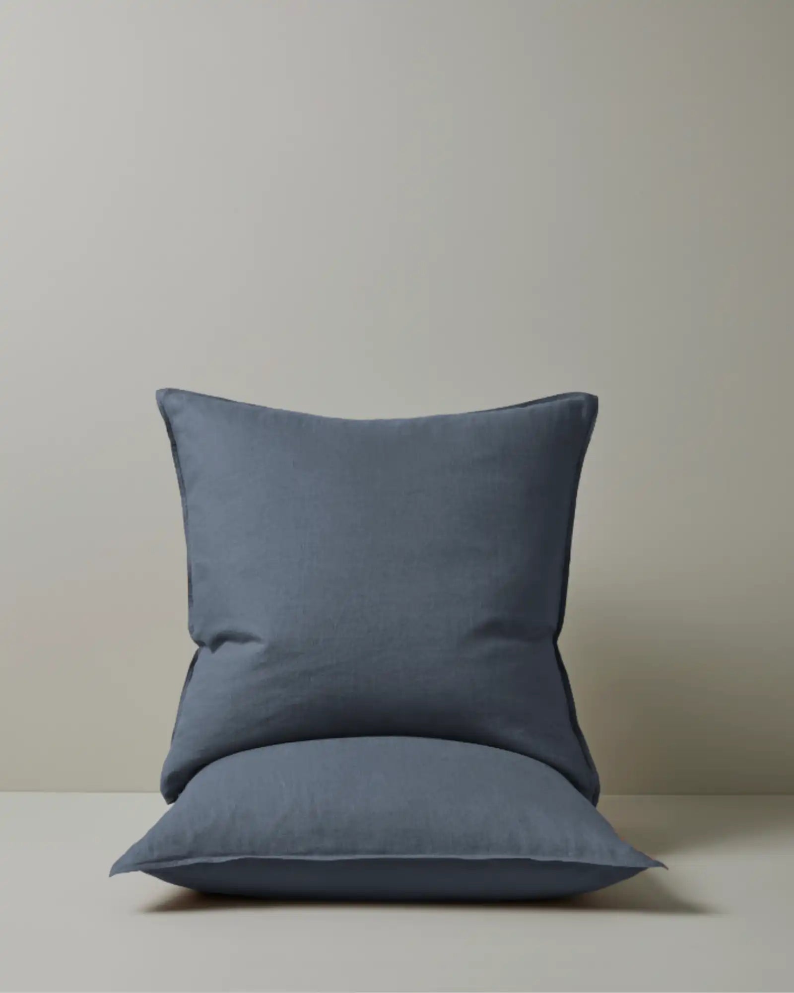 Ravello Linen Pillowcase Pair Denim