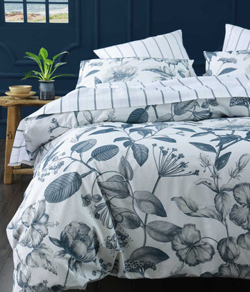 Botanical Duvet Set King Bluestone