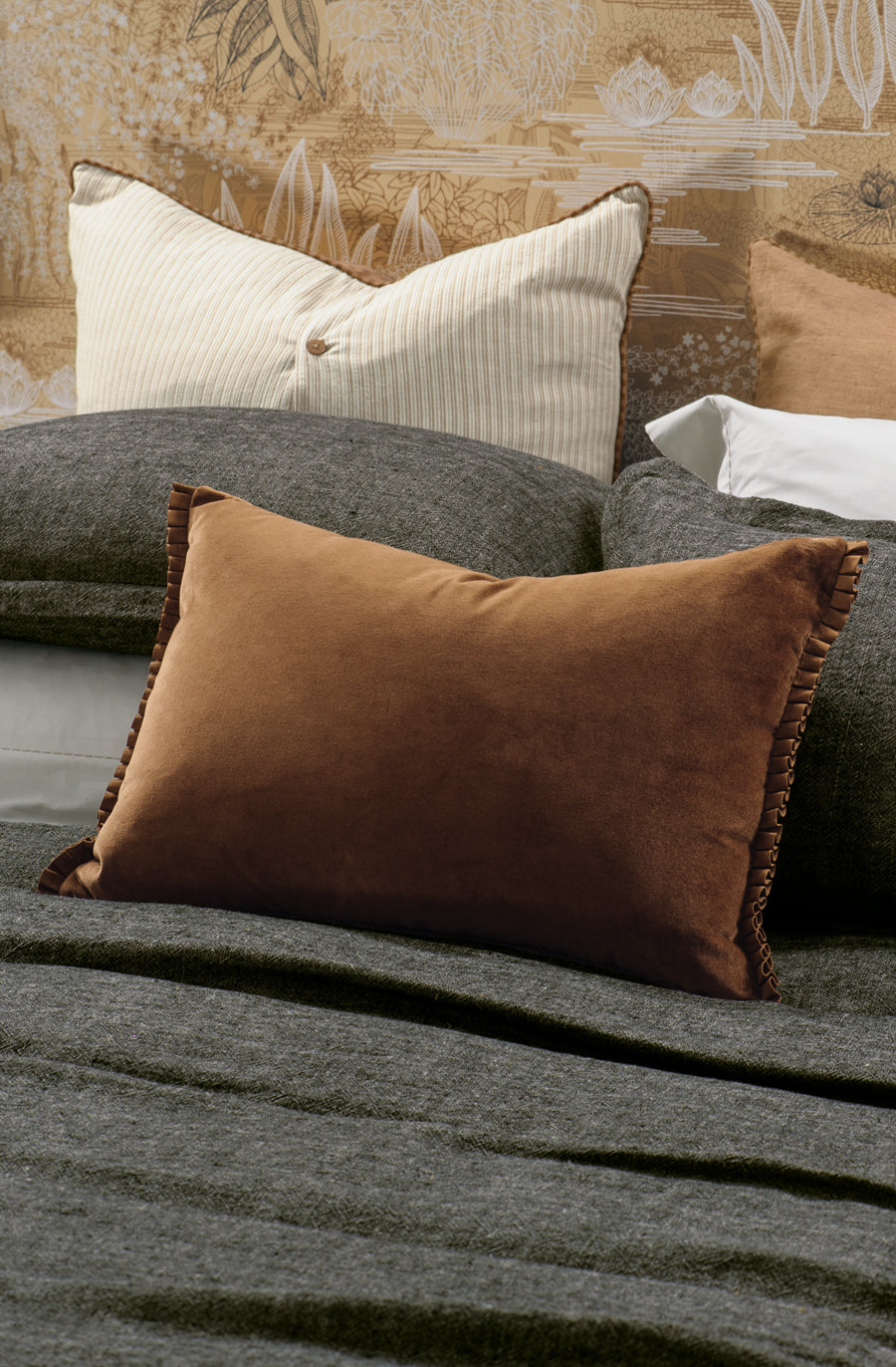 Plissado Cushion Sienna