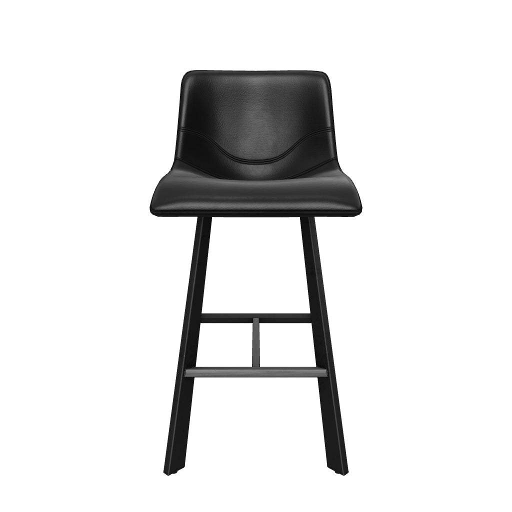 Rustic Barstool Black