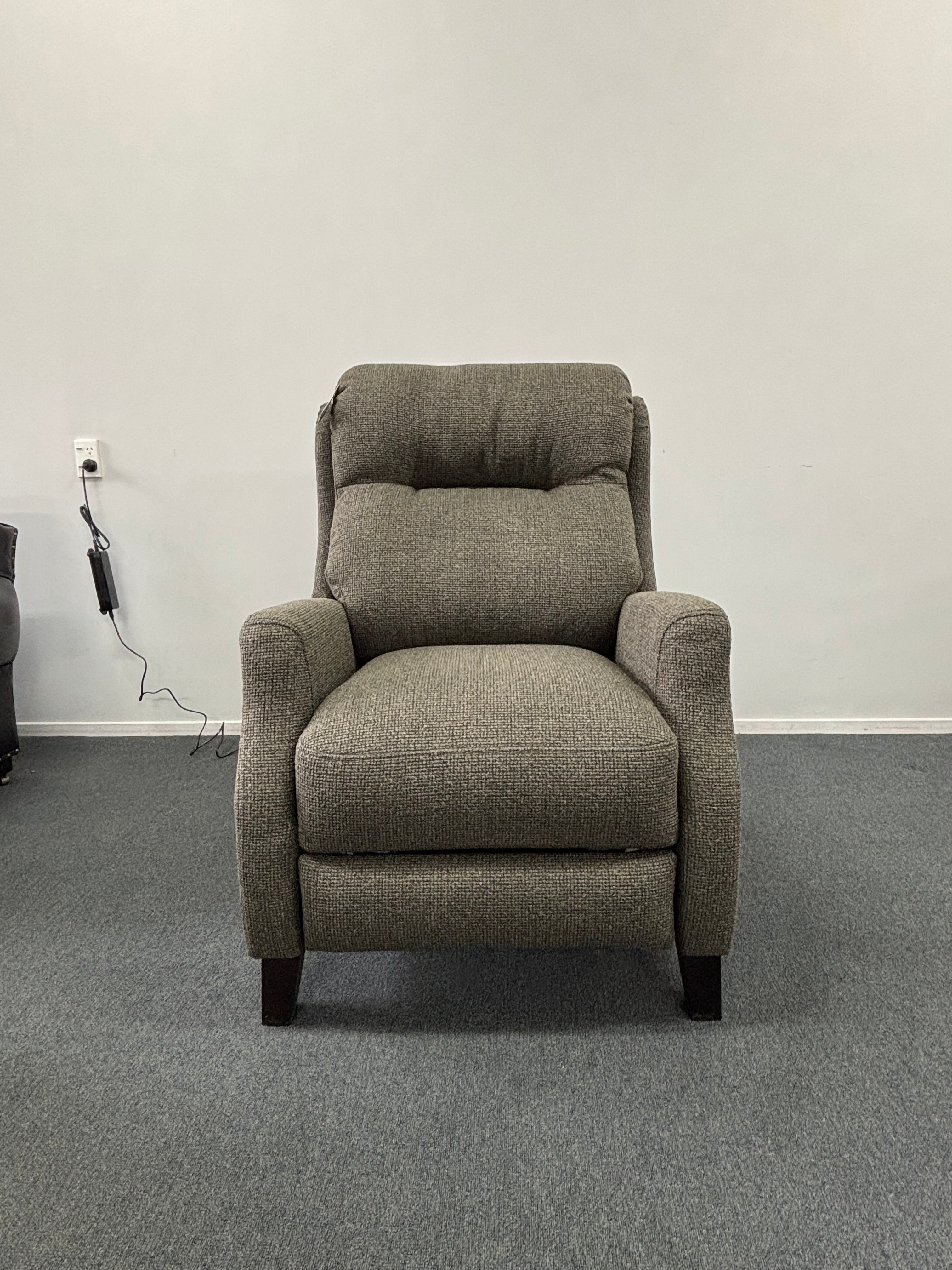 Seddon Motorised Recliner - James Dunlop Entwine Riverstone