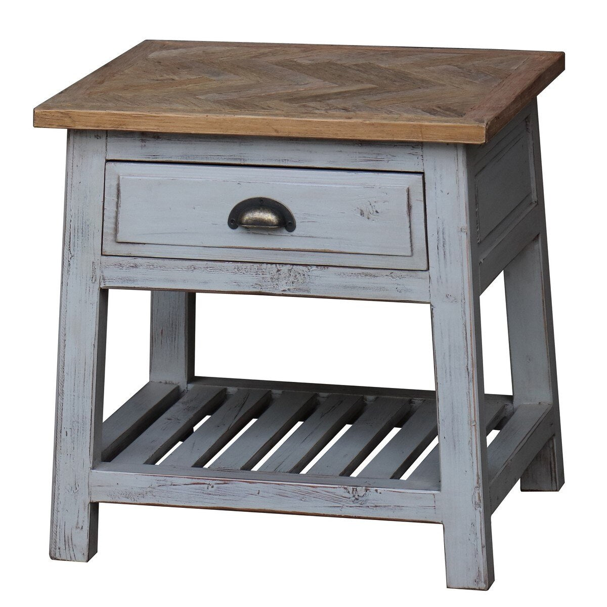 Savona Bedside Table Grey
