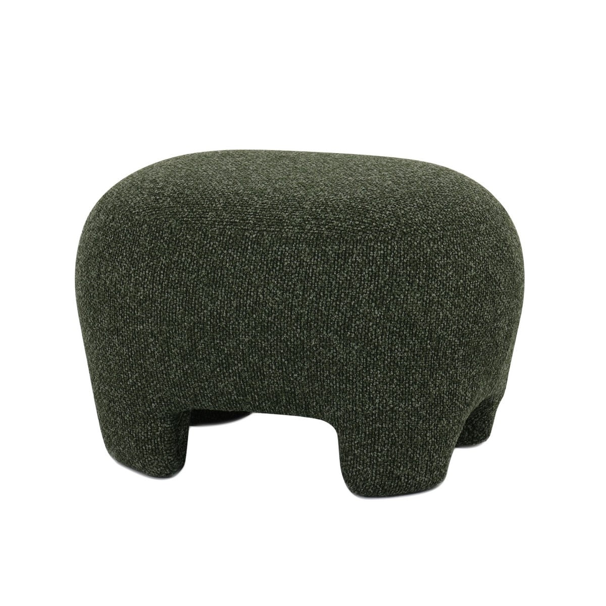 Elle Ottoman Forest Green