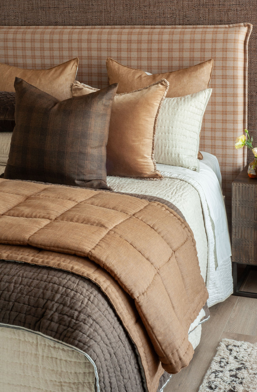 Yosumi Comforter Large Nutmeg, 240 x 150