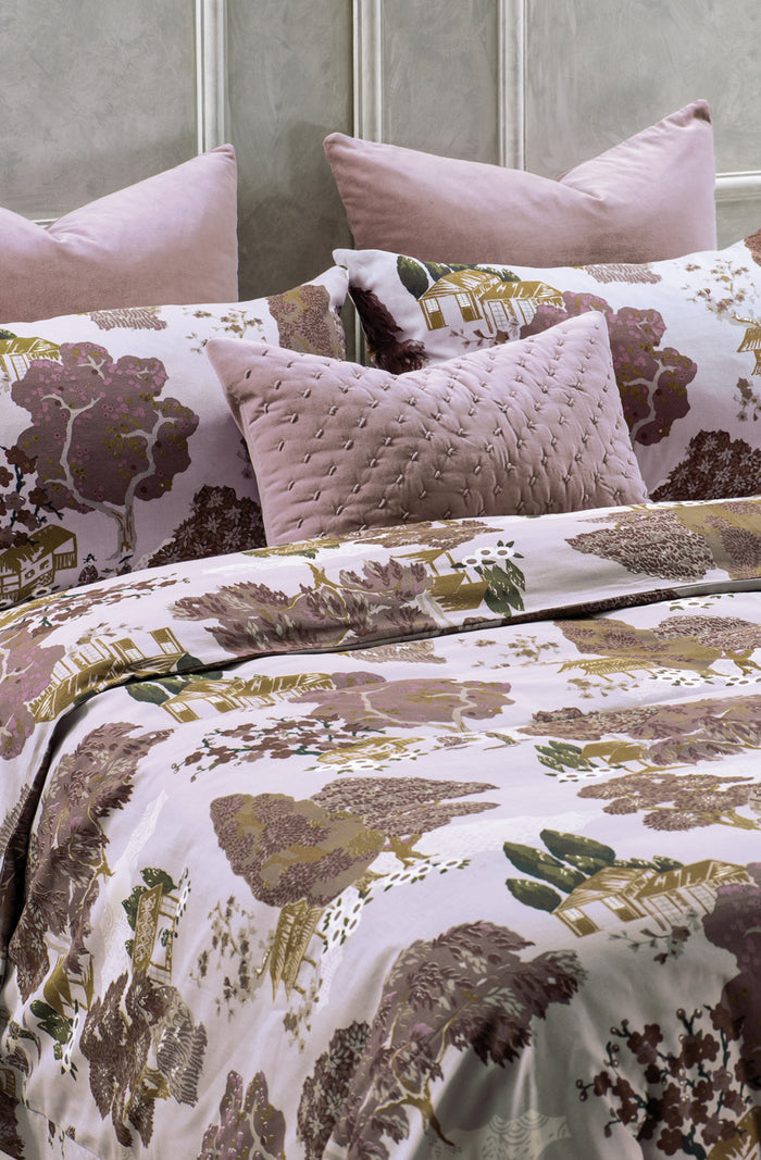 Yuttari Pillow Case Pair Quartz