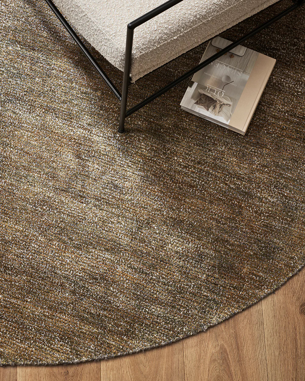 Anchorage Rug 250Dia Gravel