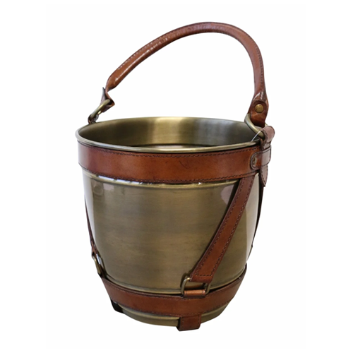 Ice Bucket Leather Tim