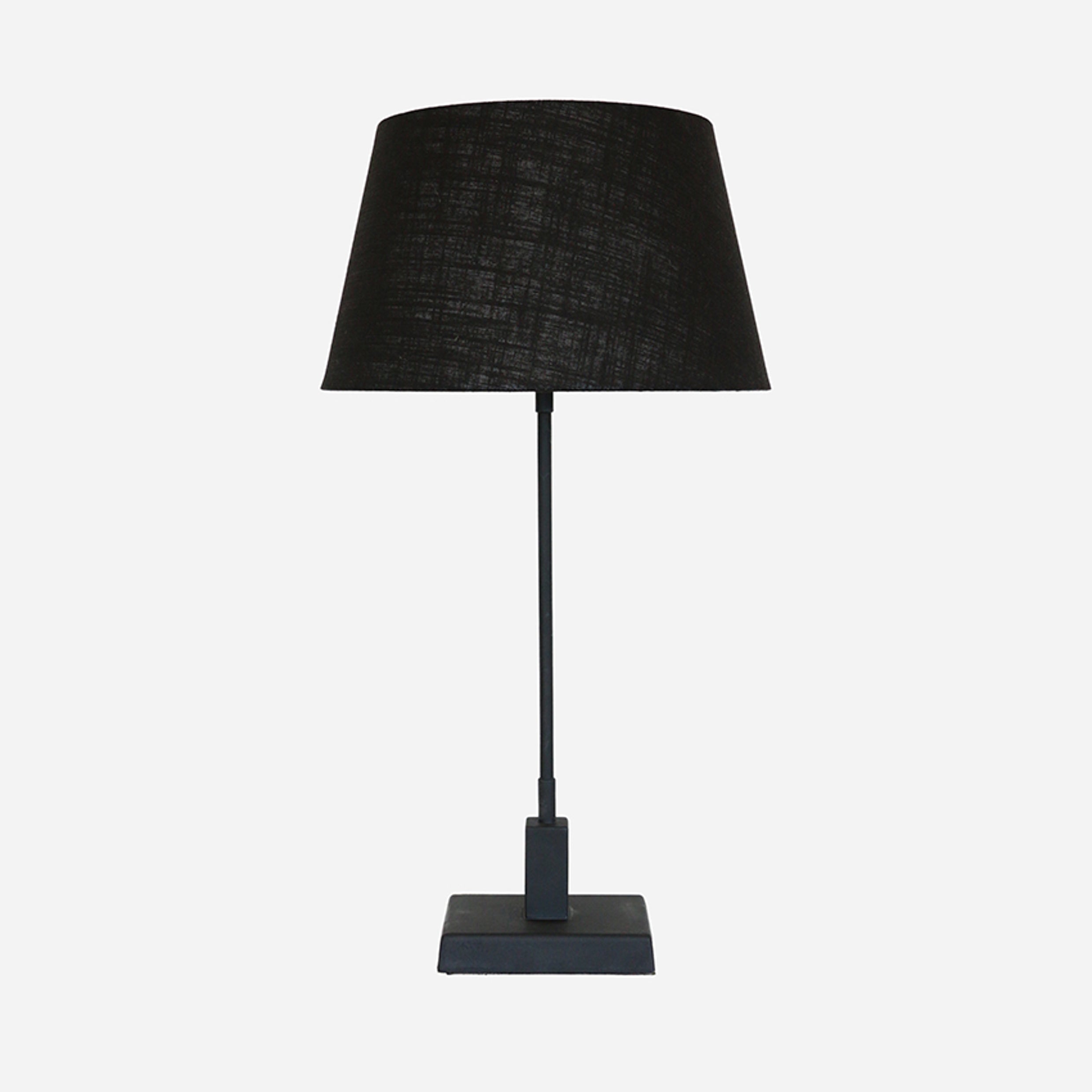 Kensington Lamp Black/Autumn Leaves Shade