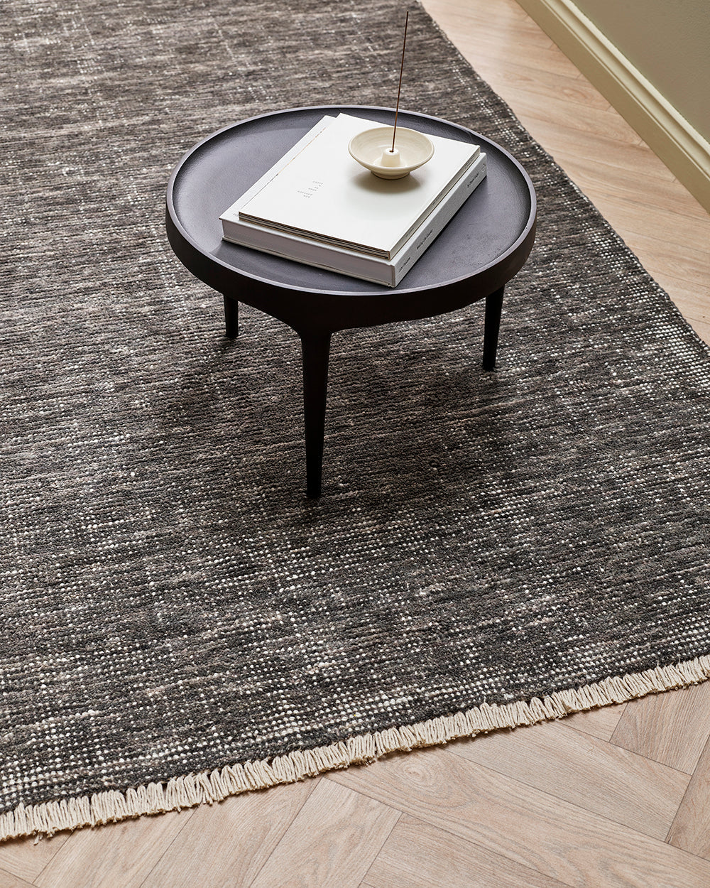 Corbett Rug, Peat 1.6m x 2.3m
