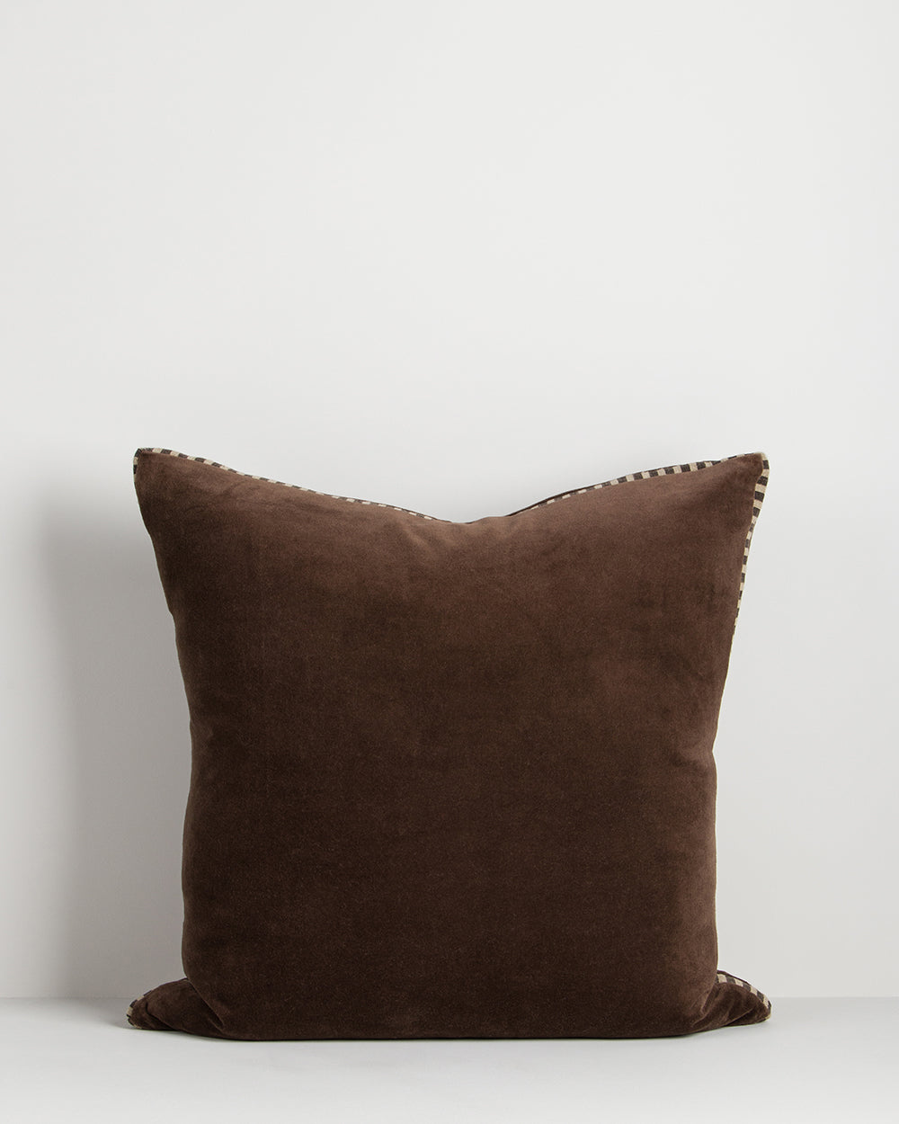 Edward Cushion Chocolate 50 x 50cm
