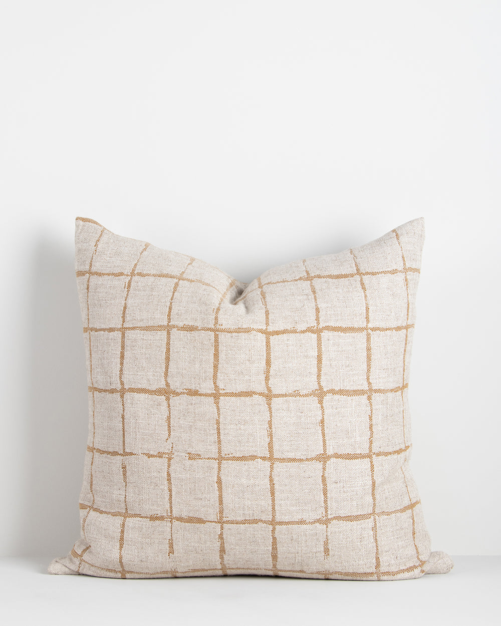 Harrison Ochre Cushion 55x55