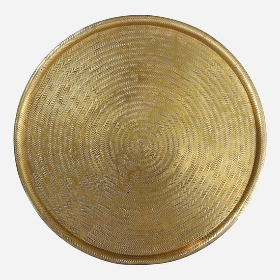 Brass Etched Tray Small