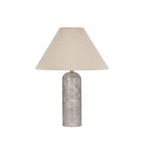 Azure Table Lamp, Grey & Natural