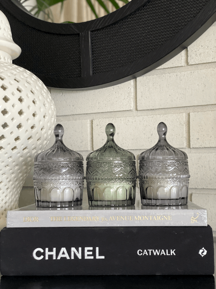 Lilah Candle, Gunmetal